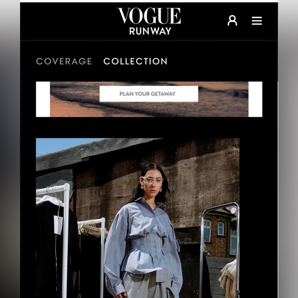 Natasha Zinko Tops - Natasha Zinko Gray Button up Corset